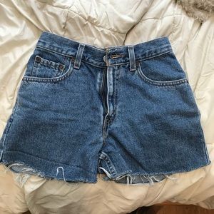 Vintage Levi’s Cutoff Denim Shorts